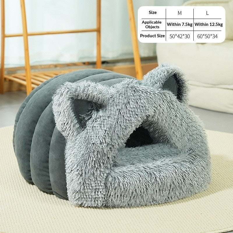 Cozy Critter's Stylized Pet Bed