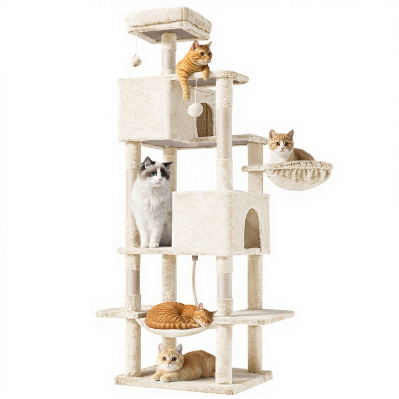 Meowtain Climbers's Indoor 66 Inch Cat Tree Tower